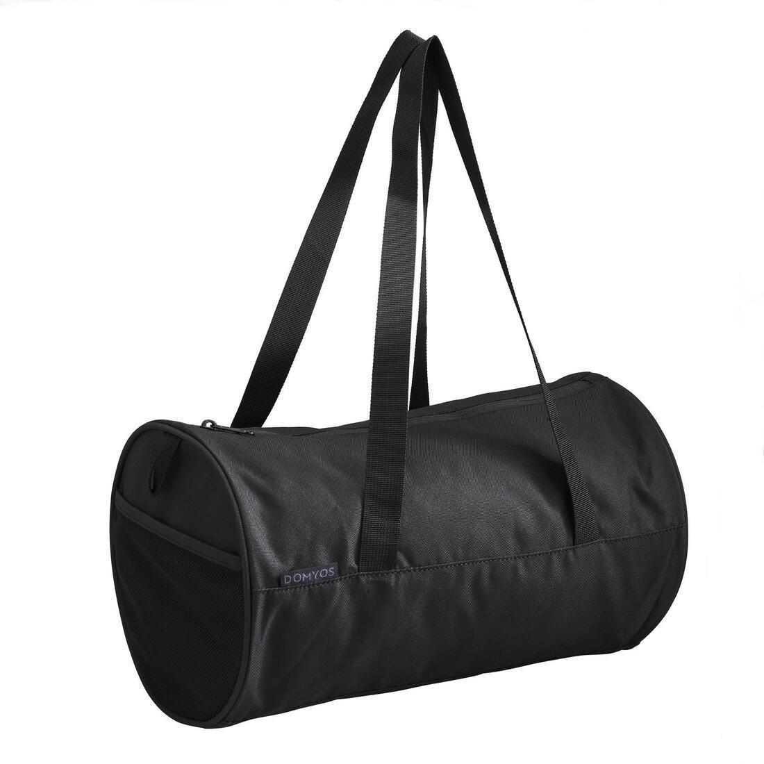 Compact Cardio Training Fitness Barrel Bag, Black, No Color, large image number 0
