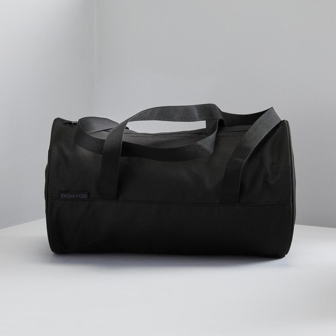 Compact Cardio Training Fitness Barrel Bag, Black, No Color, large image number 2