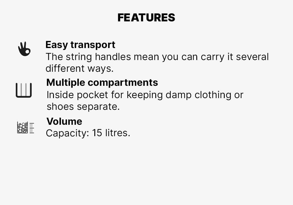 Cardio Training Fitness Backpack, Black, No Color, medium