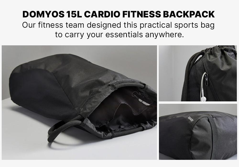 Cardio Training Fitness Backpack, Black, No Color, medium