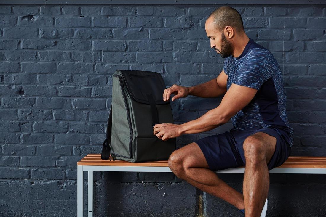 Fitness Bag, Black, No Color, large image number 6