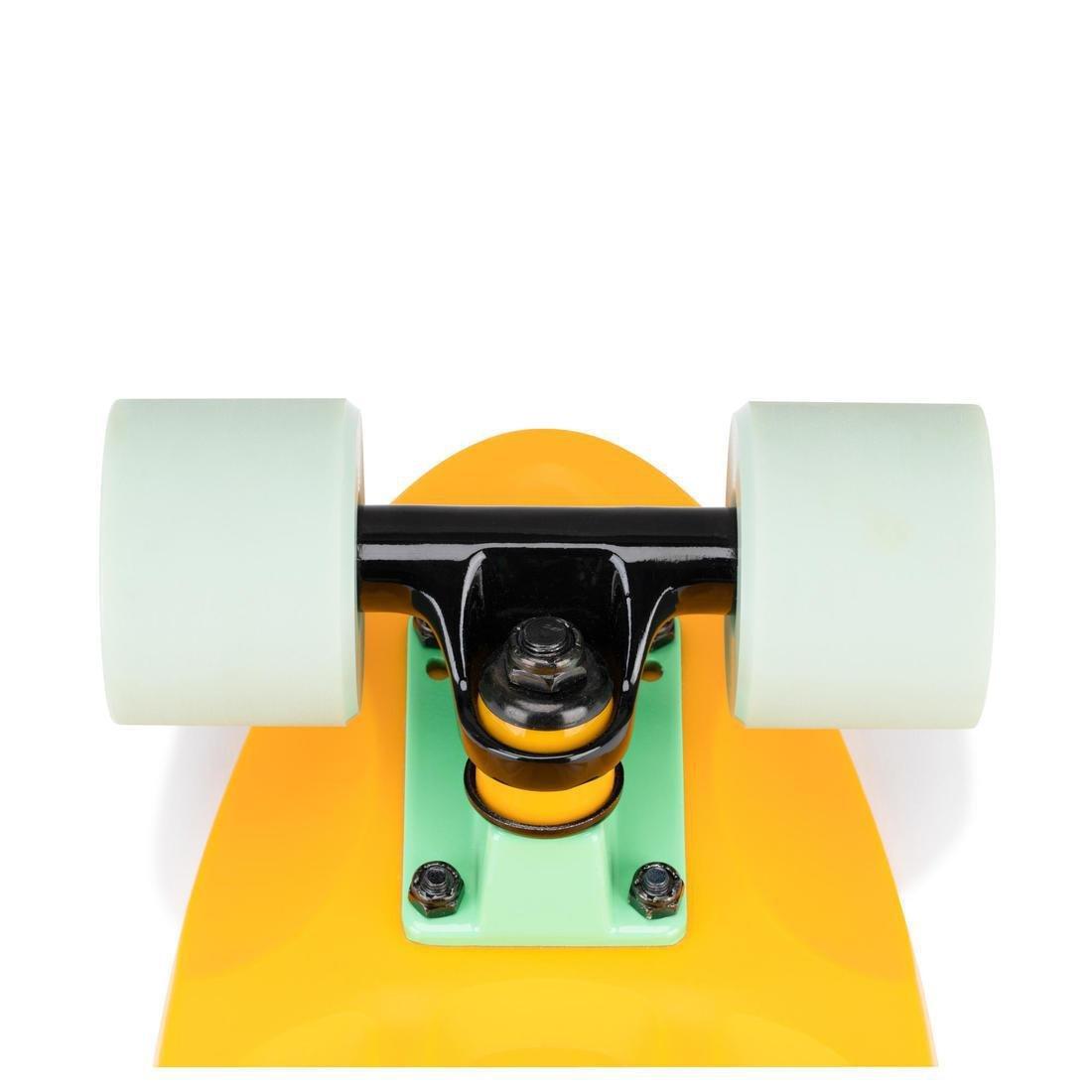 Cruiser Skateboard Yamba 100 - Coral, Yellow, No Color, large image number 8