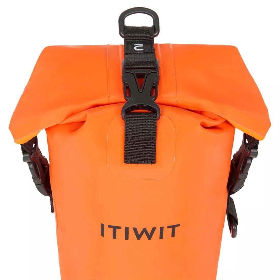 PAPAYA ORANGE WATERPROOF DRY BAG 5 L, No Color, large image number 9