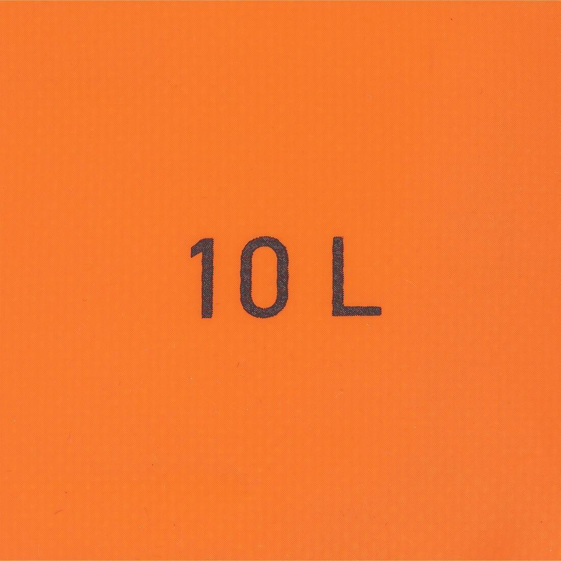 Waterproof Dry Bag - 10L, Orange, No Color, large image number 8
