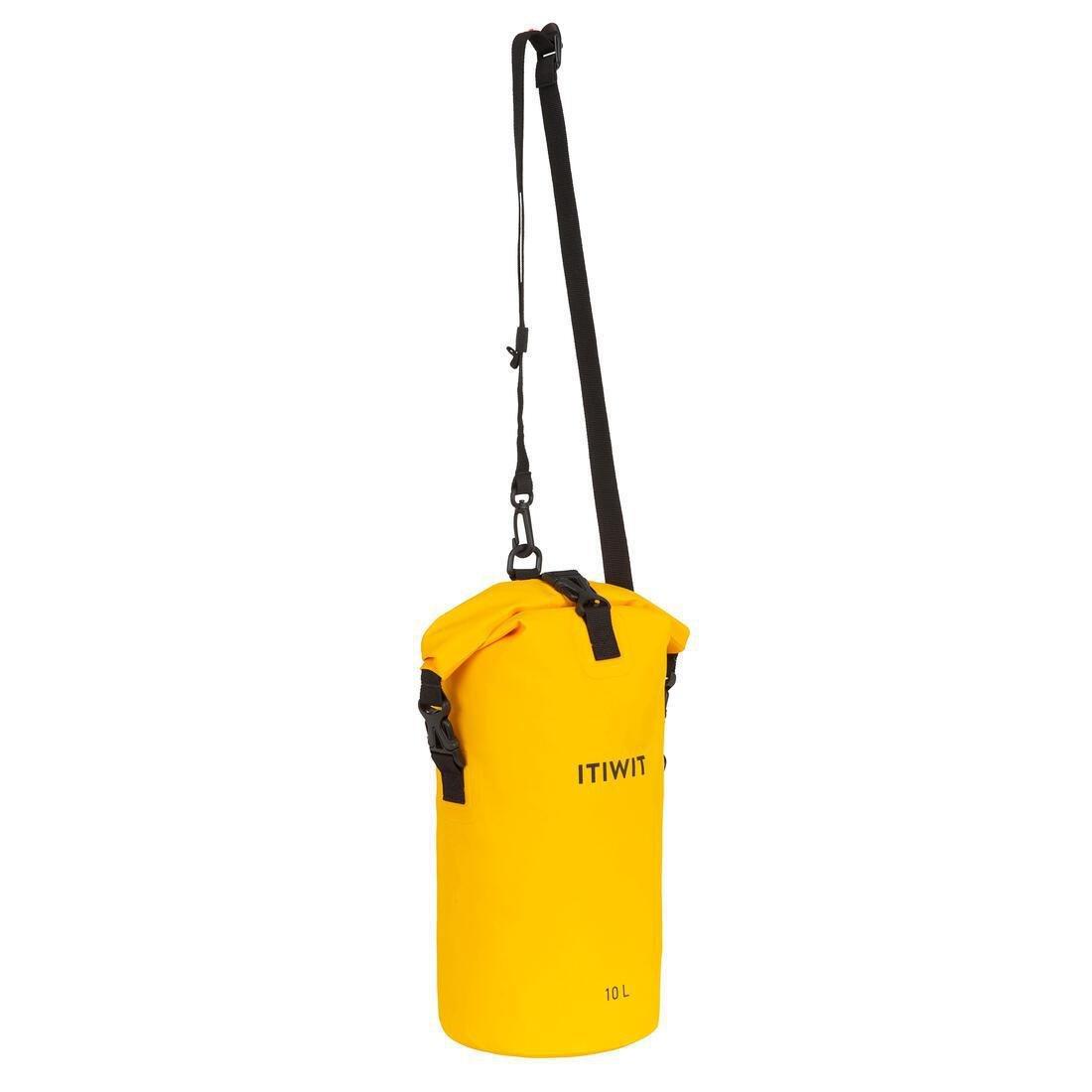 Waterproof Dry Bag - 10L, Orange, No Color, large image number 9