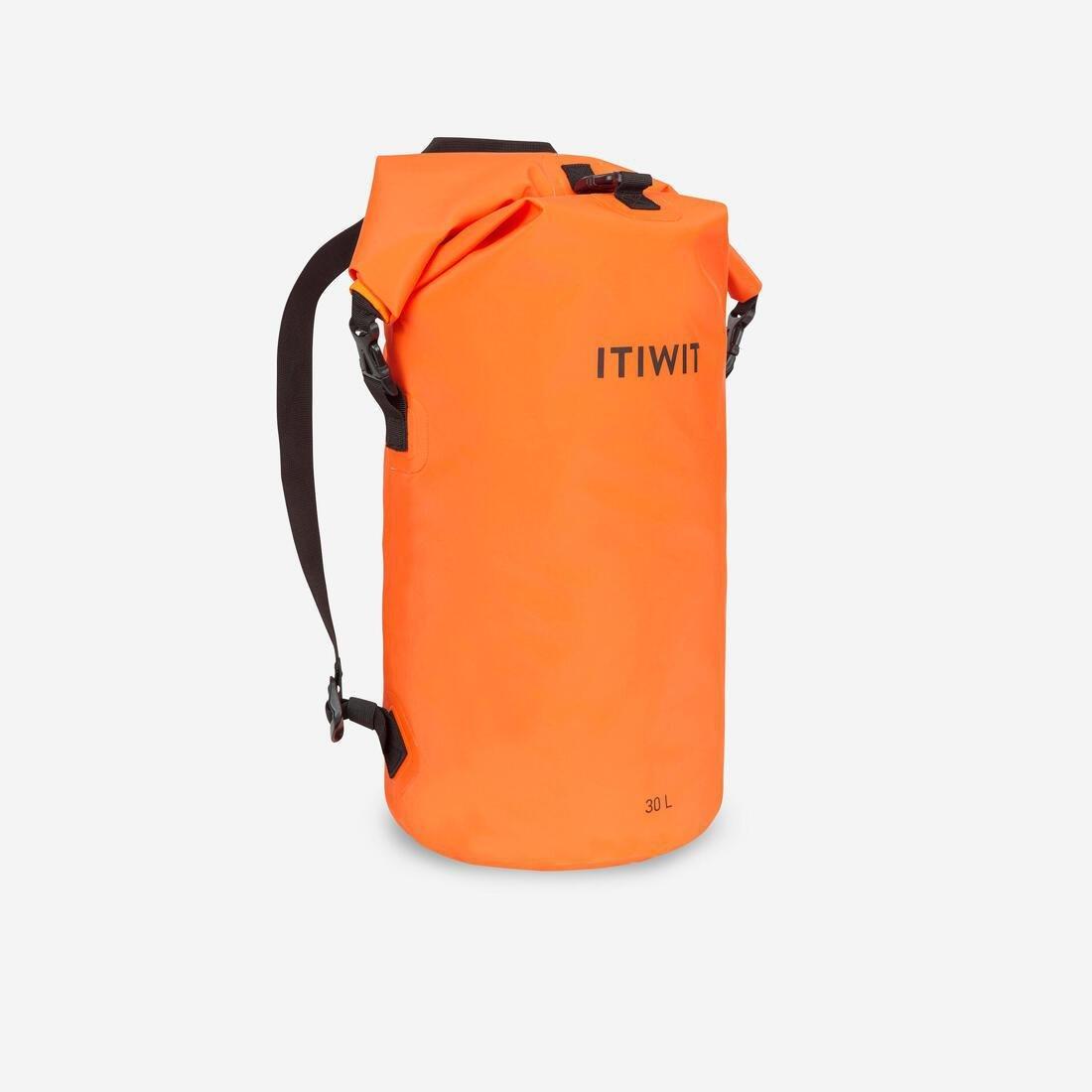 Waterproof Bag Ipx6 30 L, Orange, No Color, medium