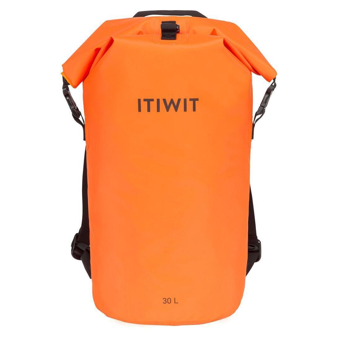 Waterproof Bag Ipx6 30 L, Orange, No Color, medium