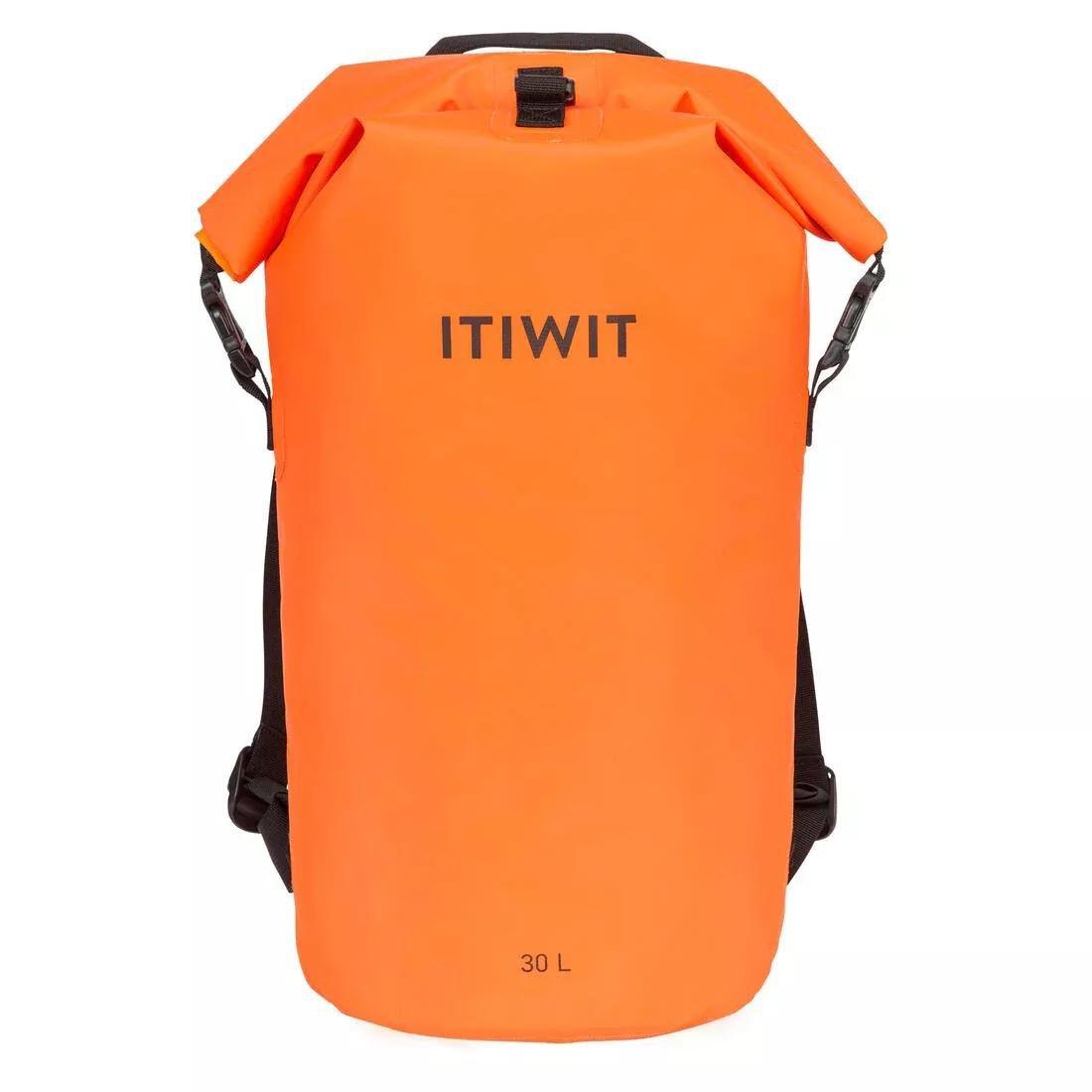 PAPAYA ORANGE Waterproof Bag IPX6 30L, No Color, large image number 1