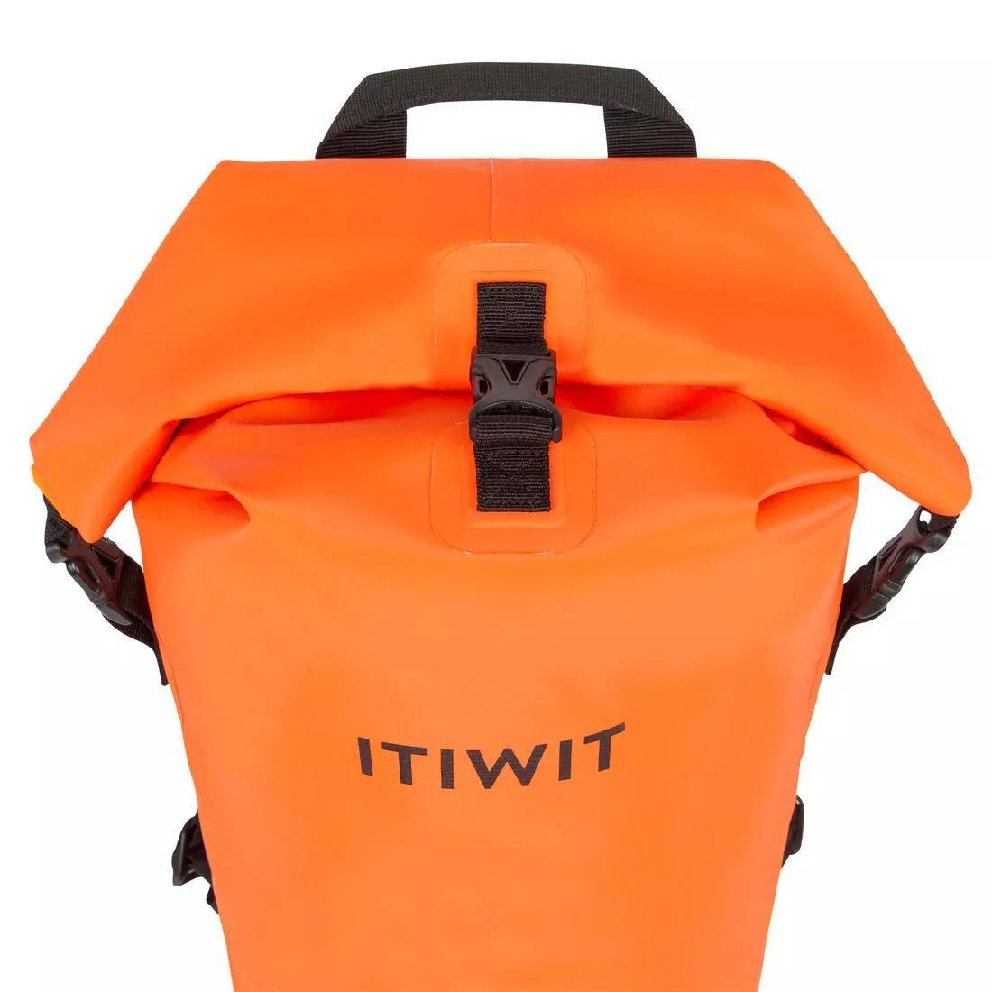 PAPAYA ORANGE Waterproof Bag IPX6 30L, No Color, large image number 5