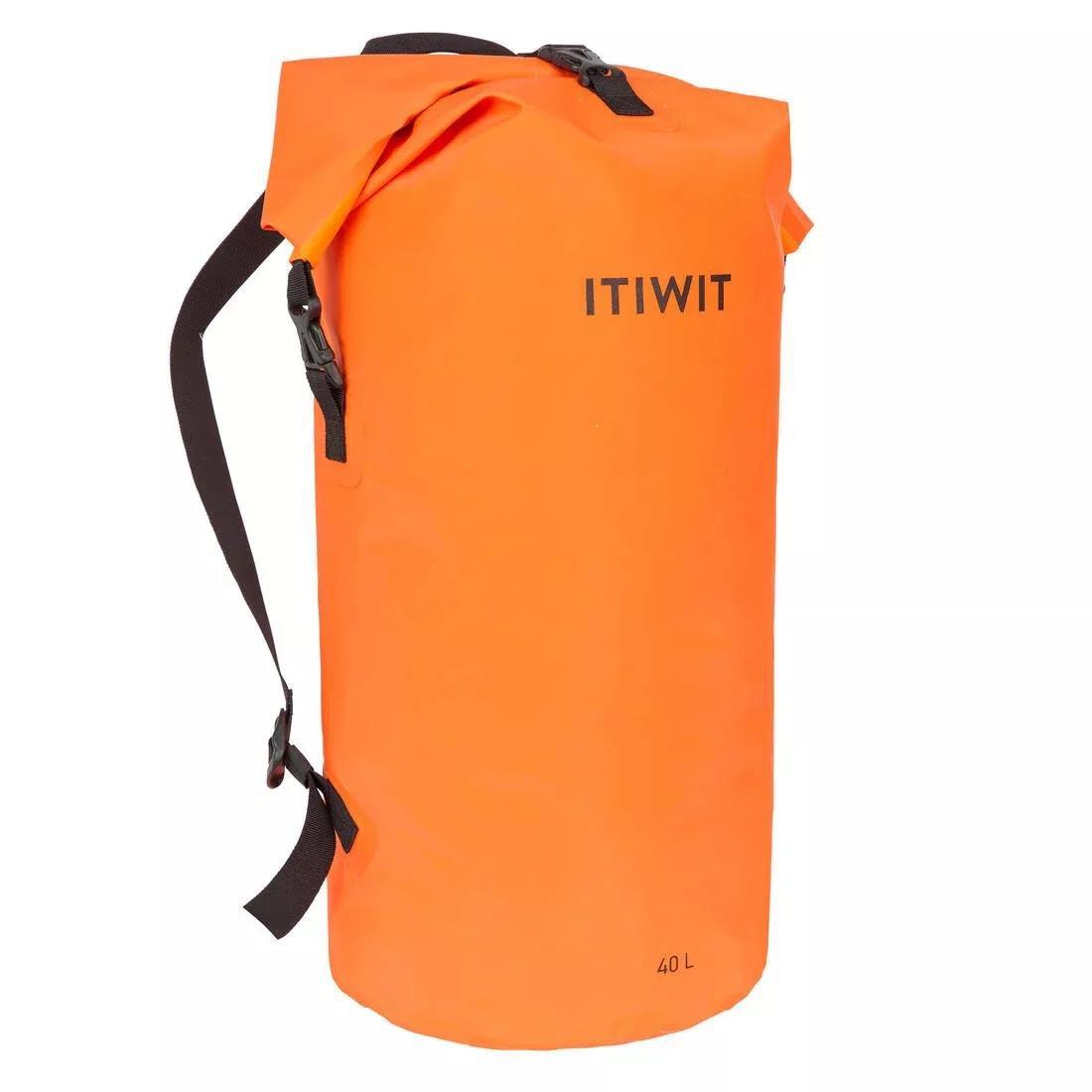 PAPAYA ORANGE Waterproof bag IPX6 40 L, No Color, large image number 0