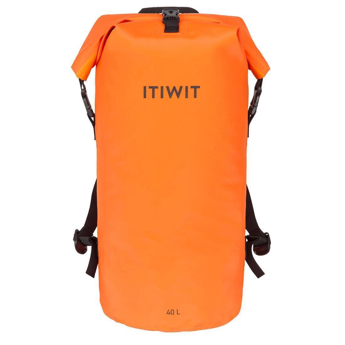 ITIWIT - WATERPROOF DRY BAG 40 L, Blood orange