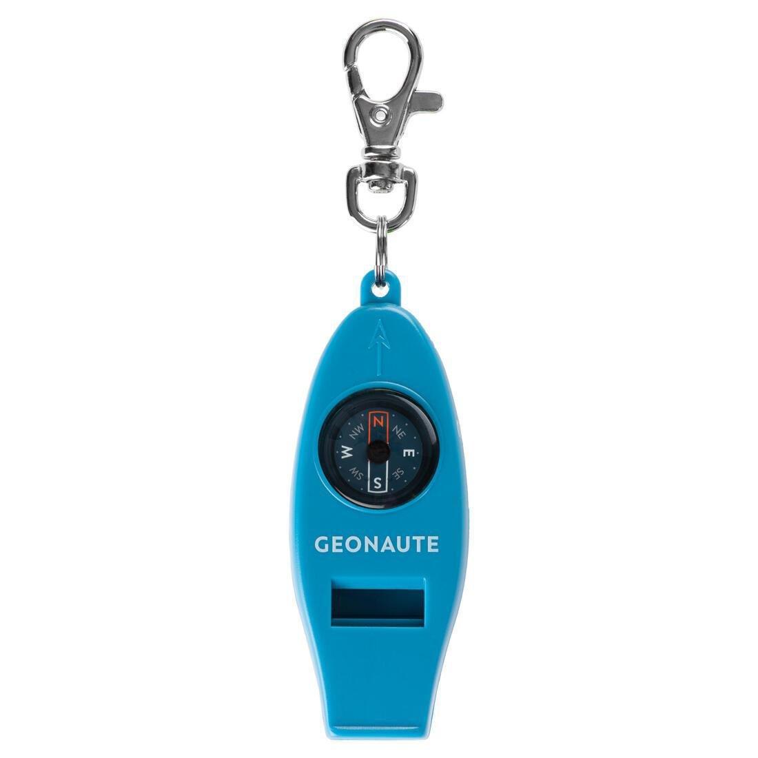 Multi-Purpose Whistle And Orienteering Compass - 50, Blue, No Color, large image number 0