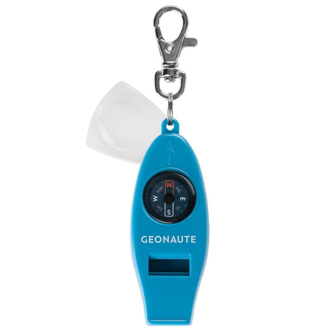 Multi-Purpose Whistle And Orienteering Compass - 50, Blue, No Color, large image number 4