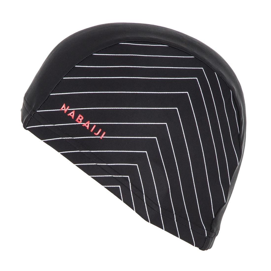 Mesh swim cap - Printed fabric - Tiki, aquamarine, No Color, large image number 12