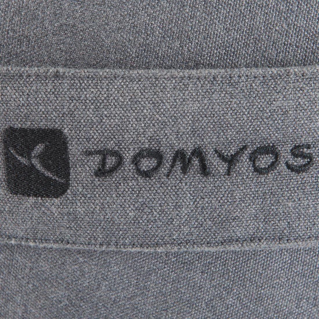 Firm Cotton Yoga Bolster/Cushion, Grey, , large image number 8