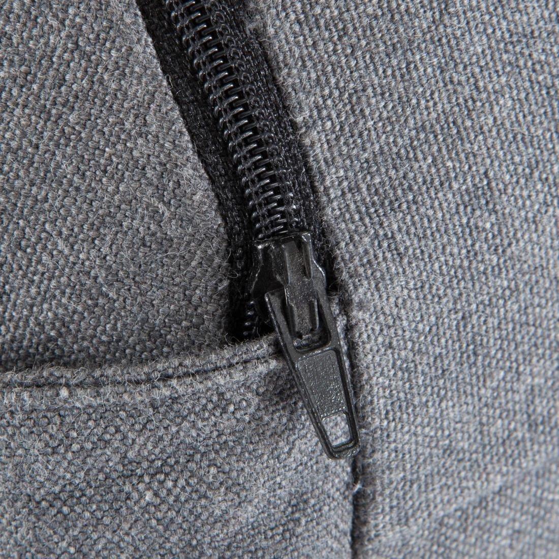 Firm Cotton Yoga Bolster/Cushion, Grey, No Color, large image number 10