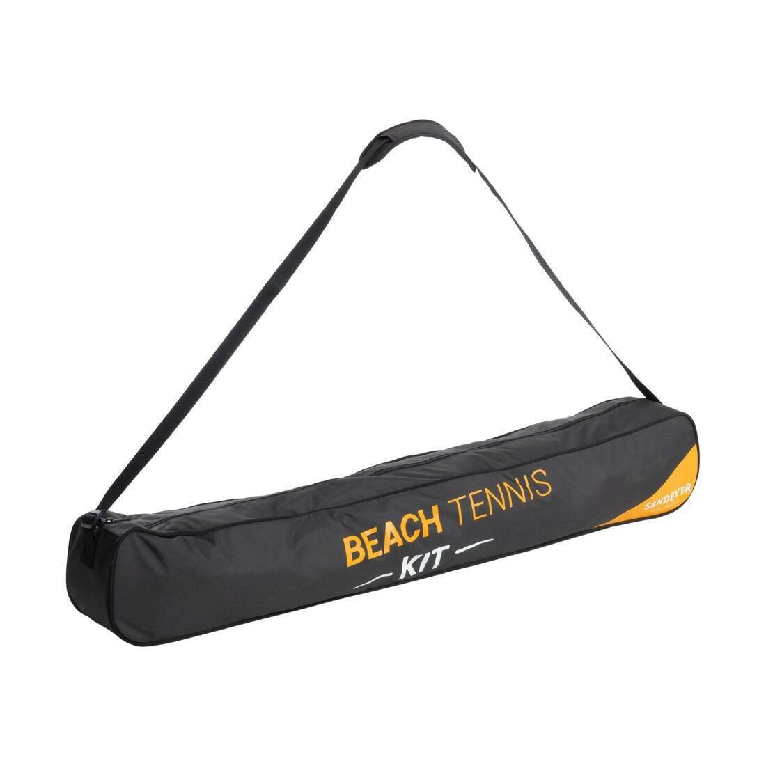 Beach Tennis Kit Btk 500 - Net And Posts, Black, No Color, large image number 9