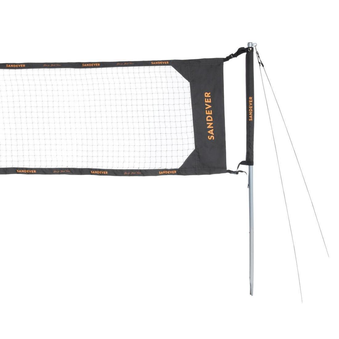Beach Tennis Kit Btk 500 - Net And Posts, Black, No Color, large image number 13