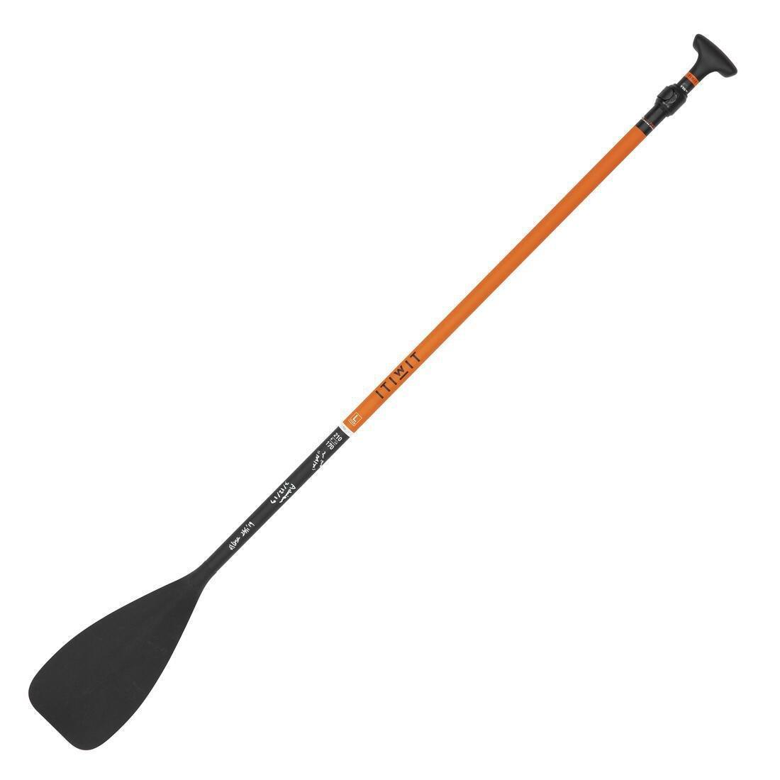Sup Paddle - Adjustable (170-210 Cm) Mixed Tube (Carbon Fibre), No Color, large image number 0