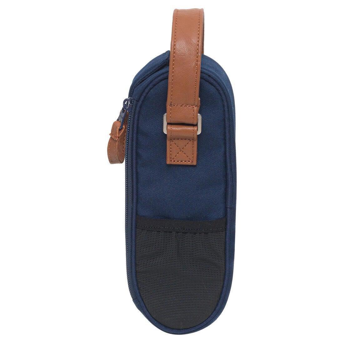 Semi-Rigid Bag For 3 Petanque Boules, Blue, No Color, large image number 2