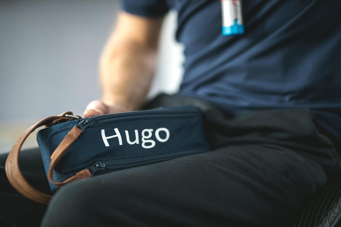 Semi-Rigid Bag For 3 Petanque Boules, Navy Blue, No Color, large image number 8