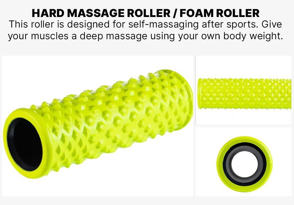 Hard Massage Roller / Foam Roller - 500, Green, No Color, large image number 17