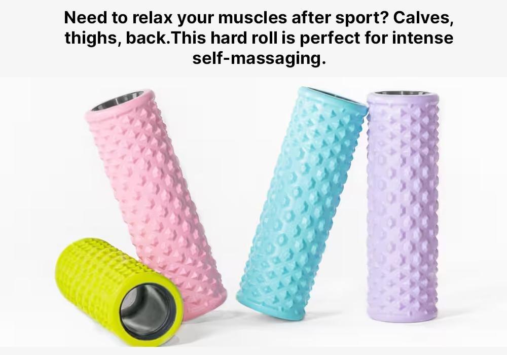 Hard Massage Roller / Foam Roller - 500, Green, No Color, large image number 18