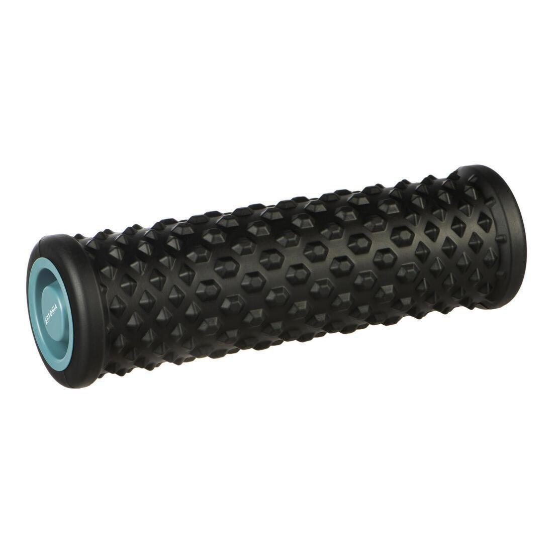 DECATHLON - Massage Kit: Massage Roller, Ball And Stick, Black