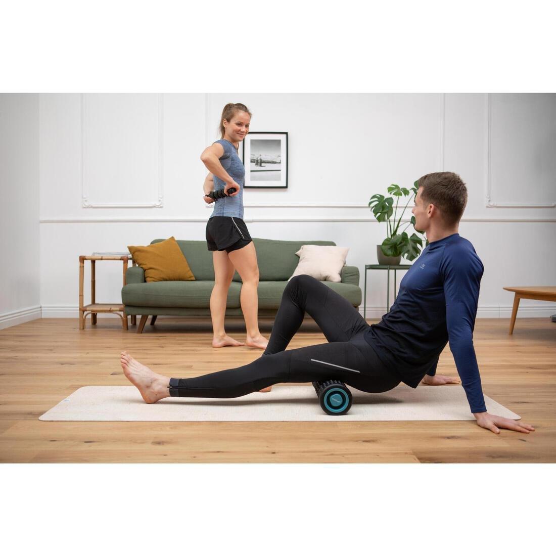 Massage Kit: Massage Roller, Ball And Stick, Black, No Color, large image number 7