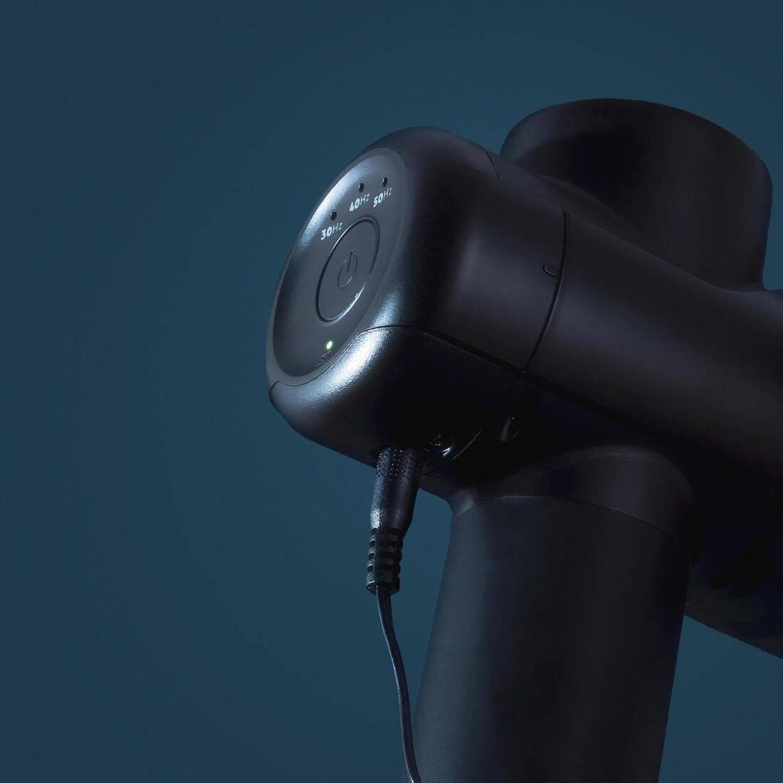 Massage Gun, Black, No Color, large image number 4