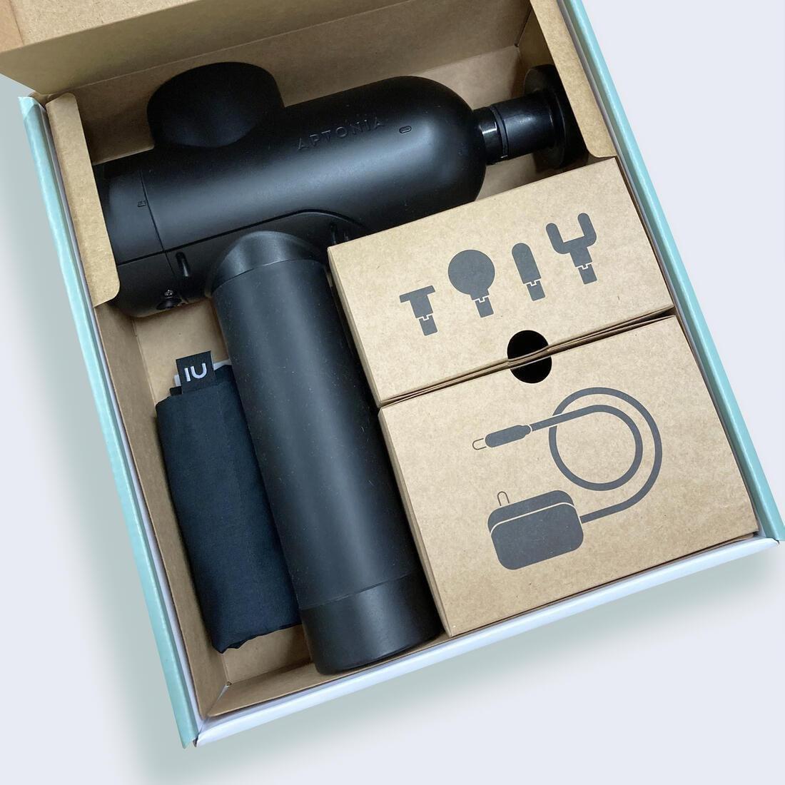 Massage Gun, Black, No Color, large image number 6