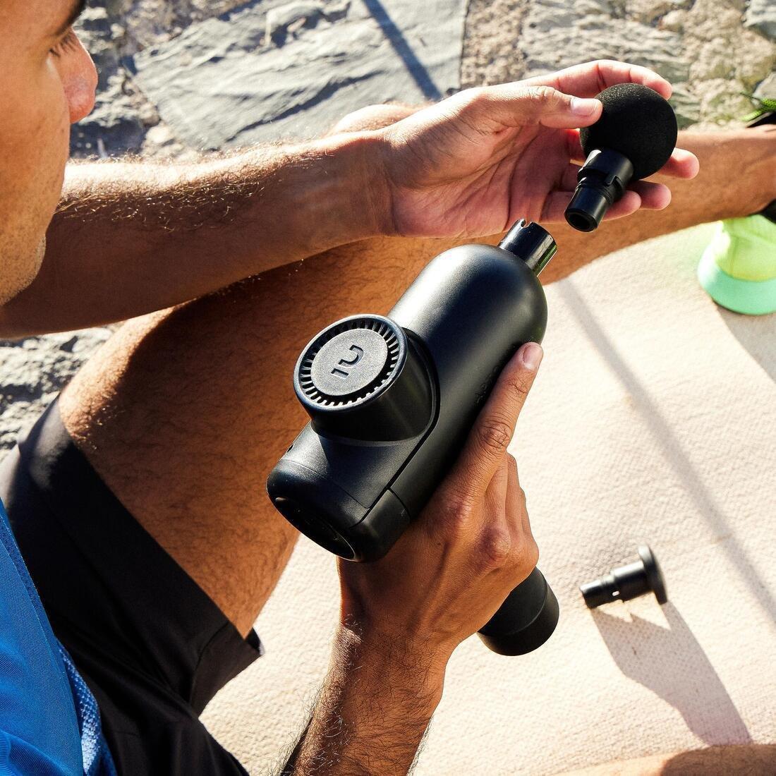 Massage Gun, Black, No Color, medium