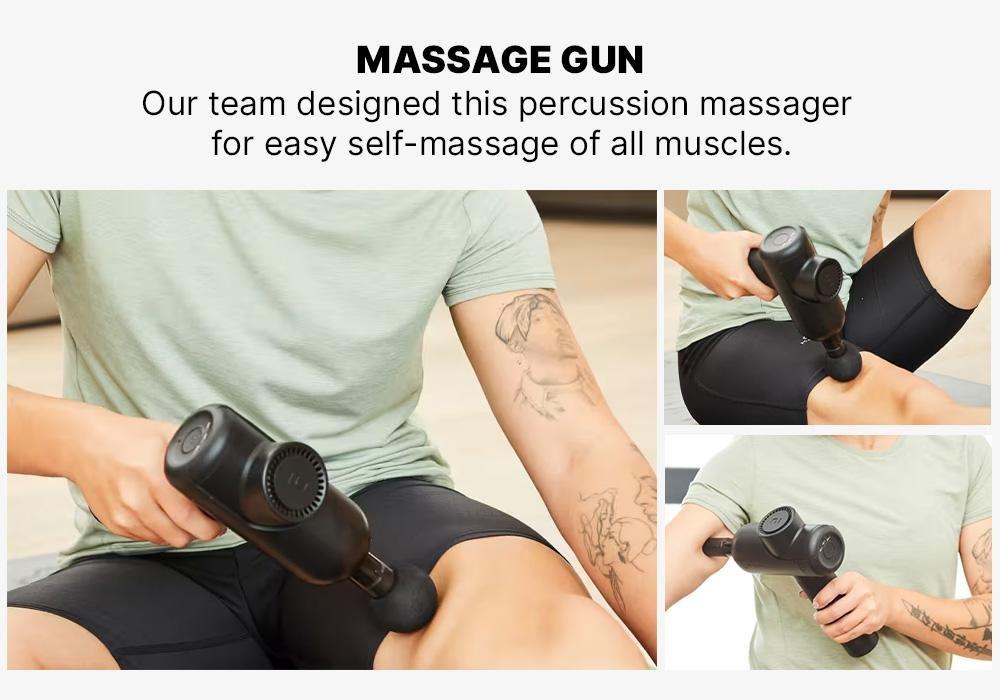 Massage Gun, Black, No Color, medium
