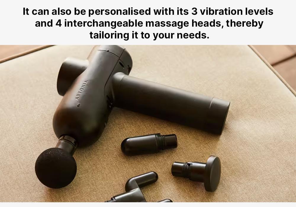 Massage Gun, Black, No Color, medium