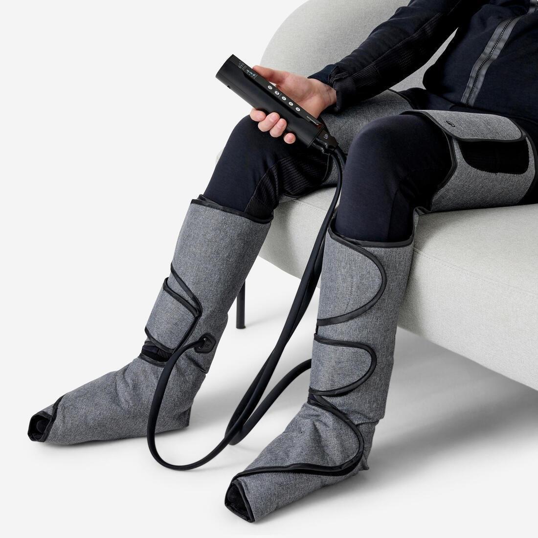 Adjustable compression boots - 3 programmes, Grey, No Color, medium