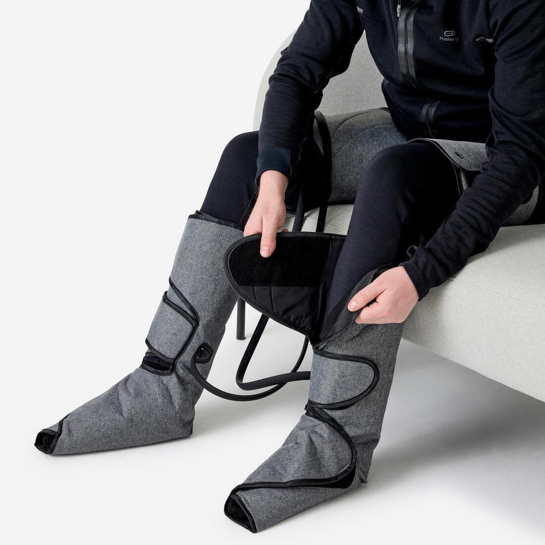 Adjustable compression boots - 3 programmes, Grey, No Color, large image number 7