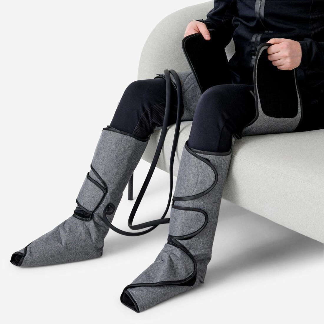 Adjustable compression boots - 3 programmes, Grey, No Color, large image number 8