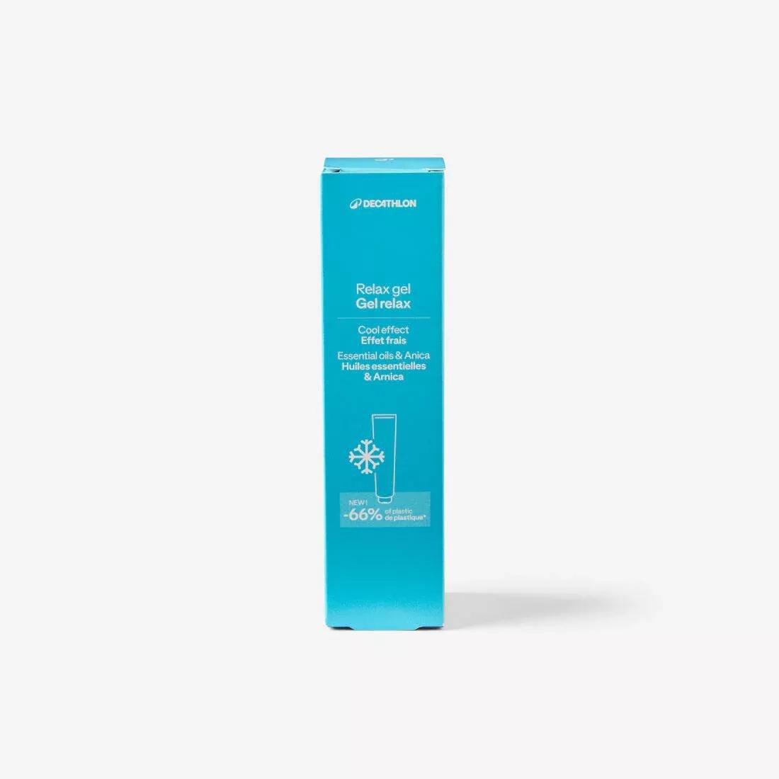 Relaxing Fresh Natural Effect Massage Gel - 100ml, Blue, No Color, large image number 0