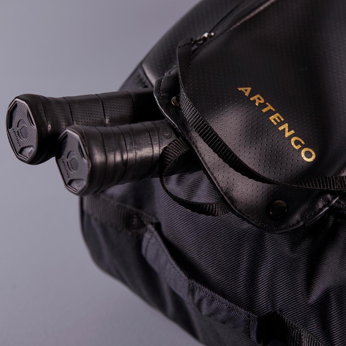 Racket Sports Bag - 500 S, Black, , large image number 2