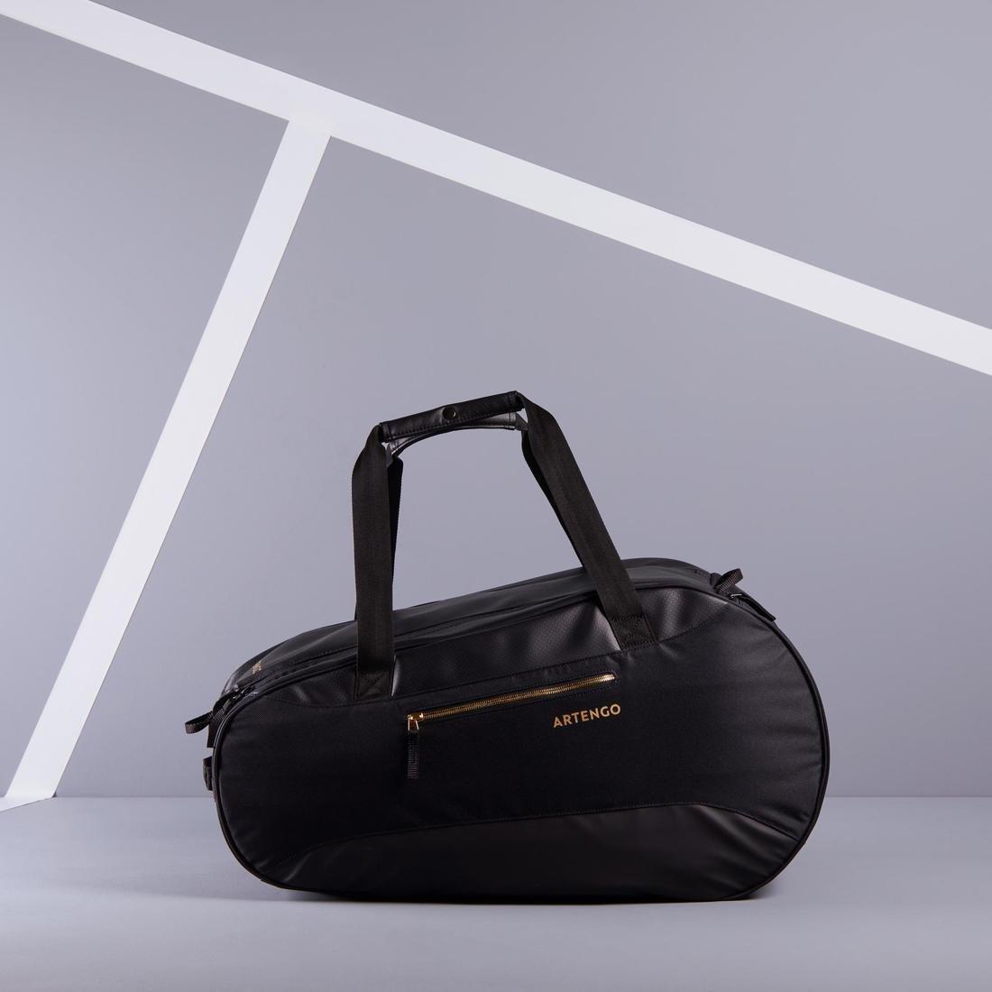 Racket Sports Bag - 500 S, Black, , large image number 10