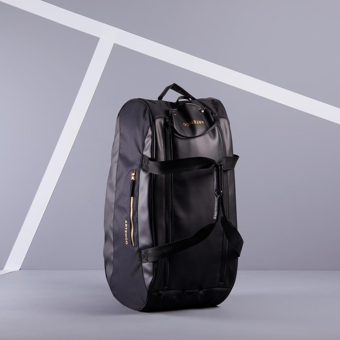 Racket Sports Bag - 500 S, Black, , large image number 12