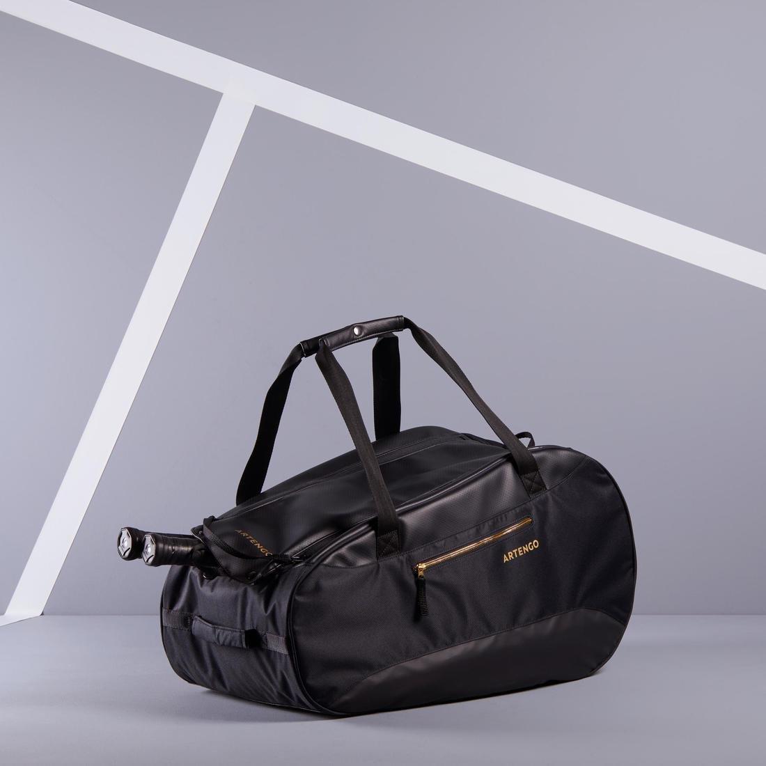 Racket Sports Bag - 500 S, Black, , large image number 13