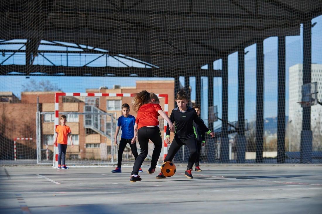 Foam Futsal Ball Wizzy 4, Orange, No Color, large image number 7