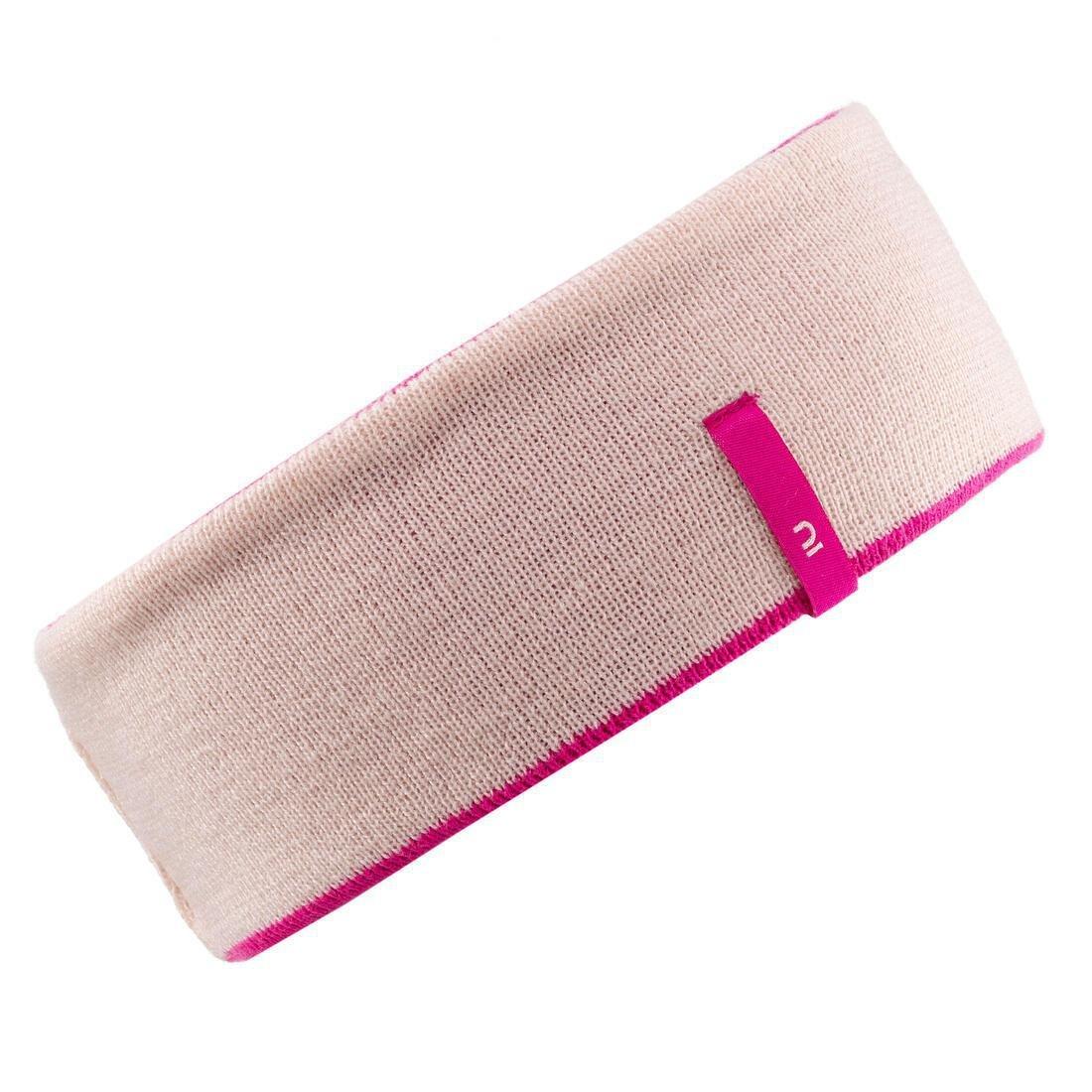 Kids Reverse Skiing Headband, Pink, , large image number 11