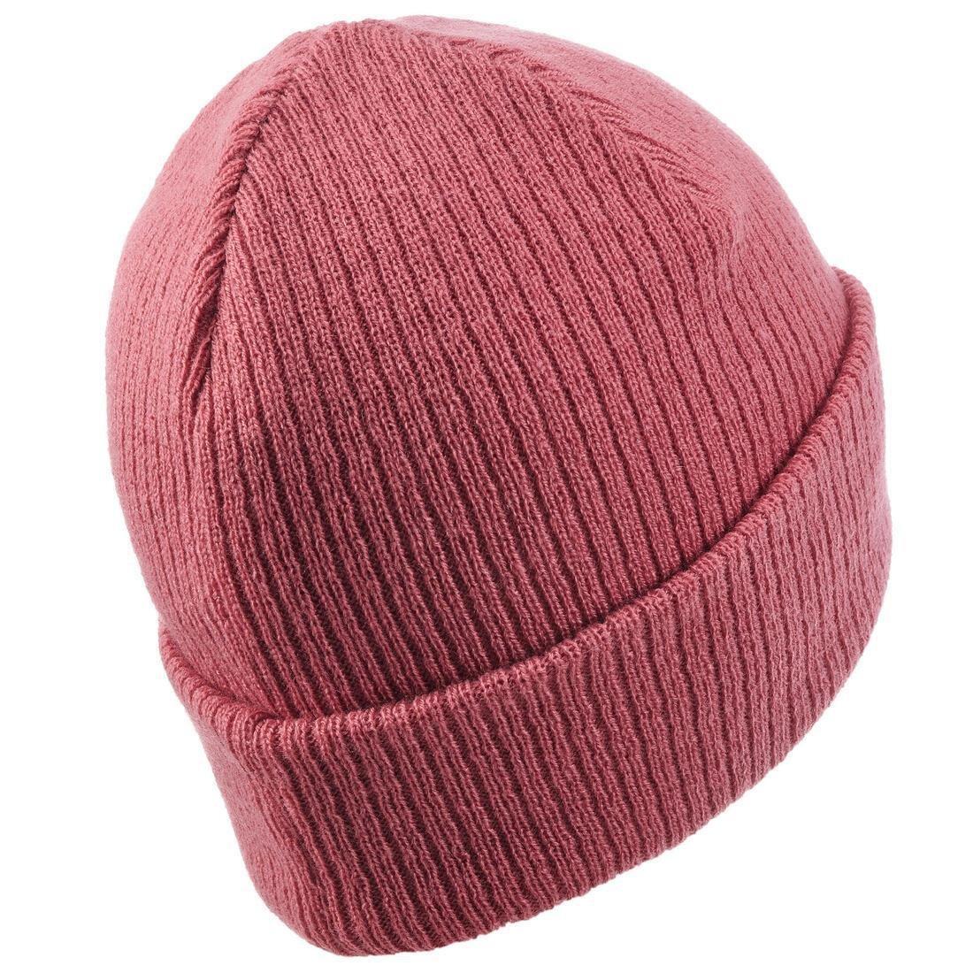 OLD PINK Kids' Skiing Beanie Hat FISHERMAN 500, , large image number 13