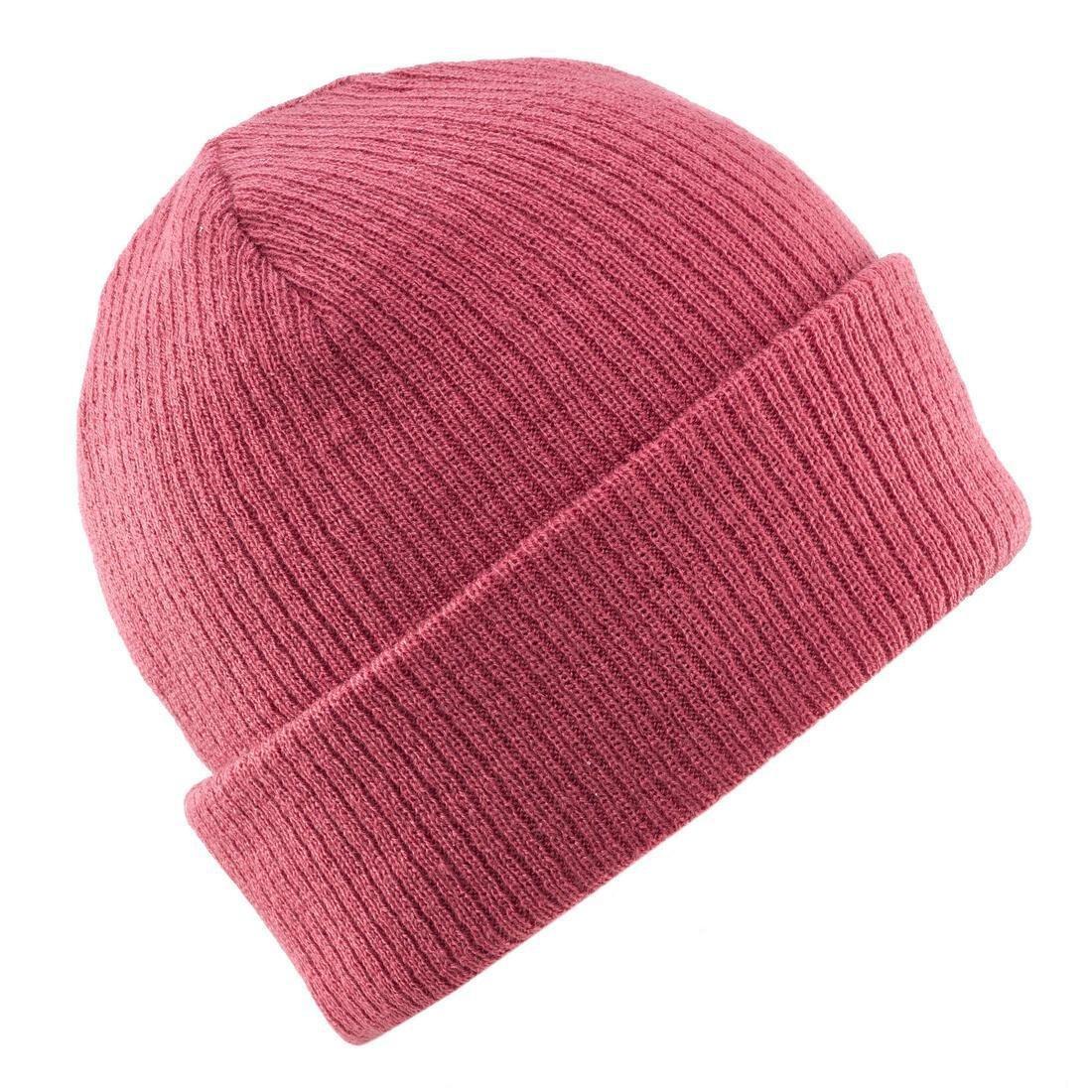 OLD PINK Kids' Skiing Beanie Hat FISHERMAN 500, , large image number 14