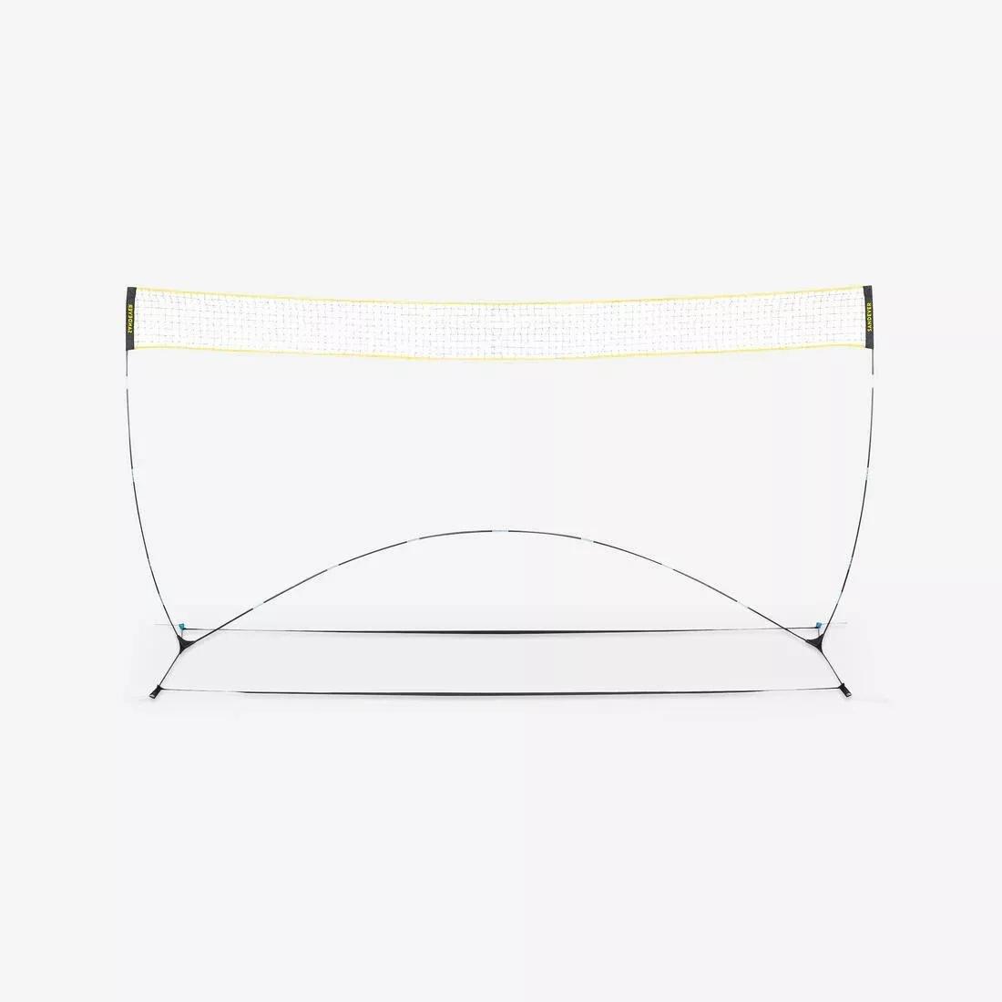 LEMON YELLOW Beginner Beach Sports Set (Net and Posts) BS100, No Color, large image number 0