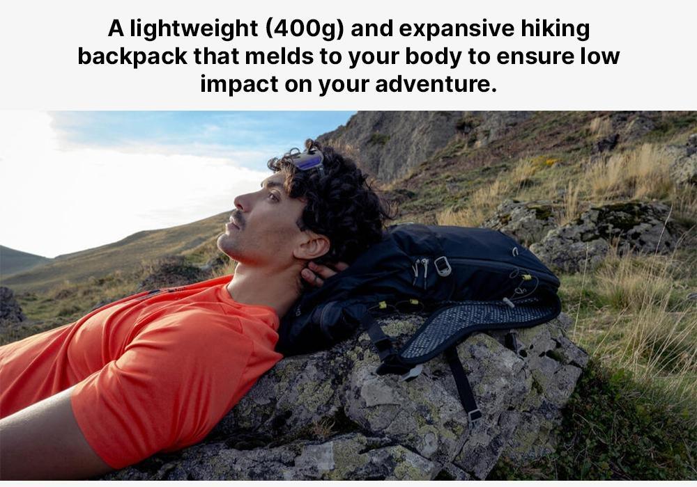 Ultra-Light Fast Hiking Backpack 17L - Fh500, Black, No Color, large image number 16