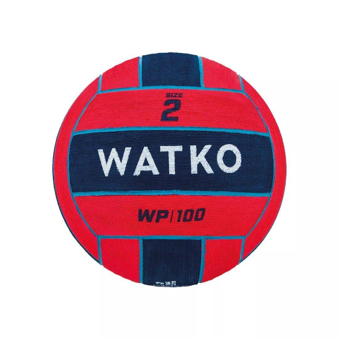 WATKO - Water Polo Ball Wp500 Size 2, Blue