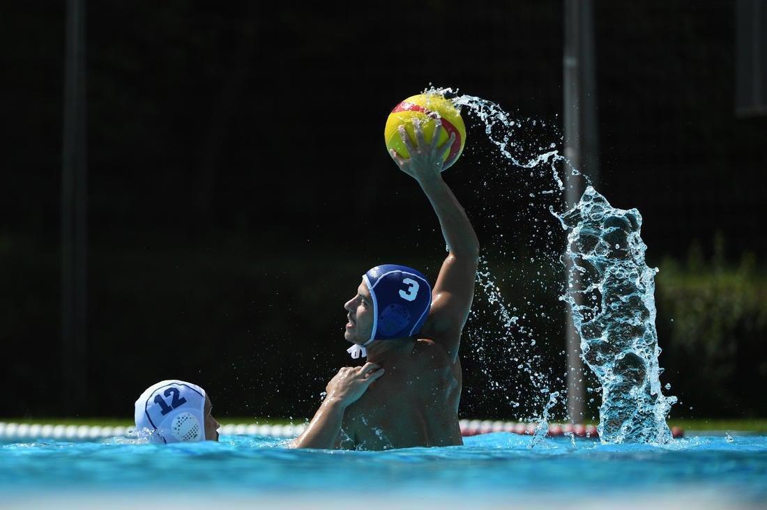 Water Polo Ball Size 2 - Wp500 , Blue, No Color, large image number 3